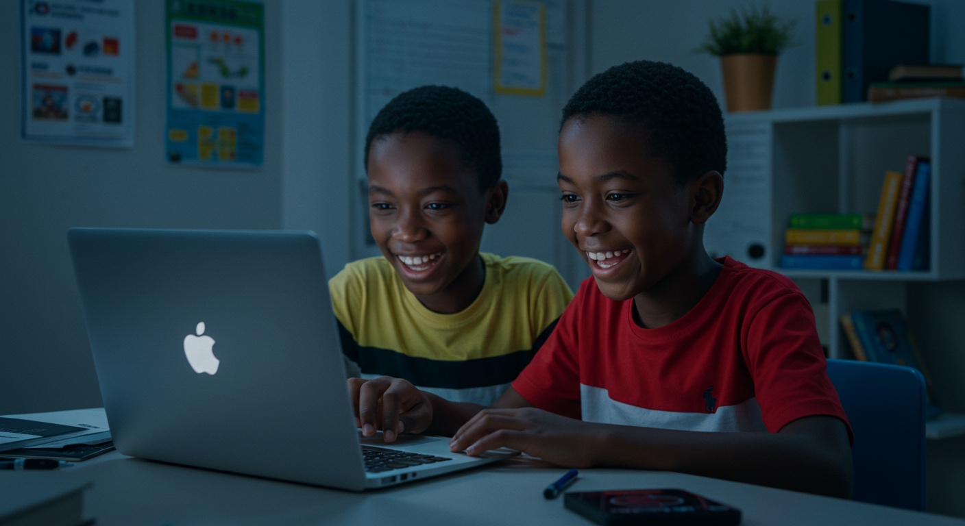 kids coding at techwaves